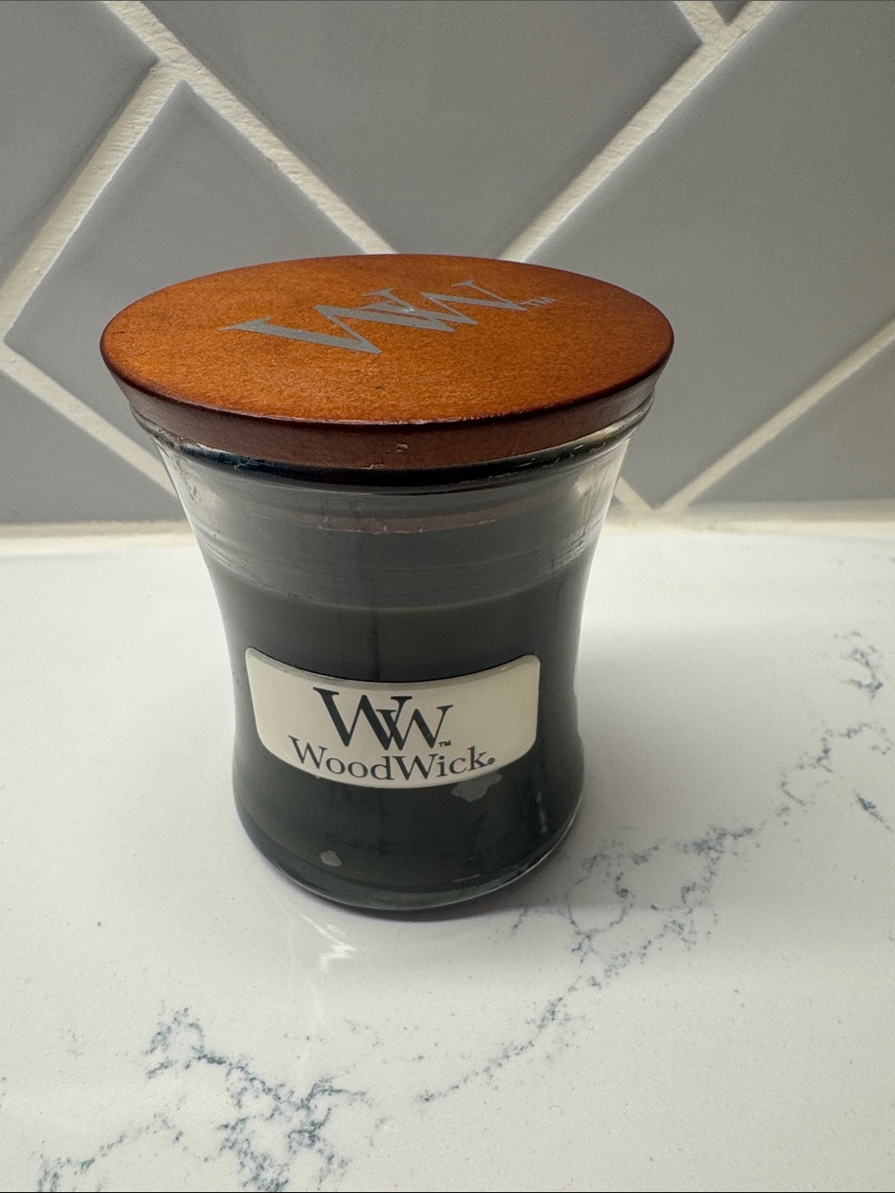 New WoodWick Fraser Fir scented candle 3oz